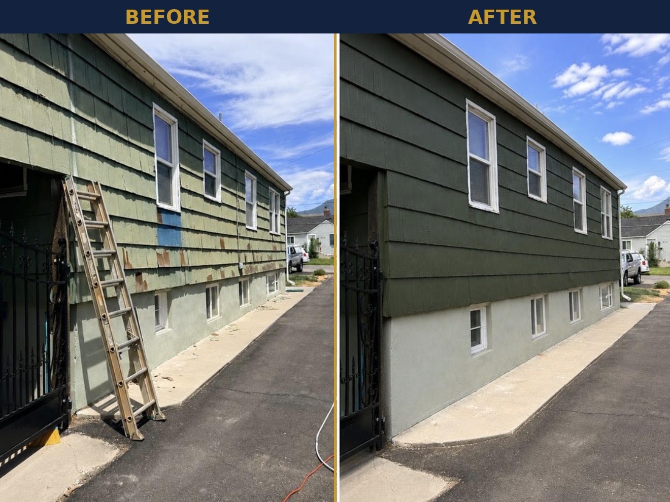 Exterior Siding Painting — Salt Lake City